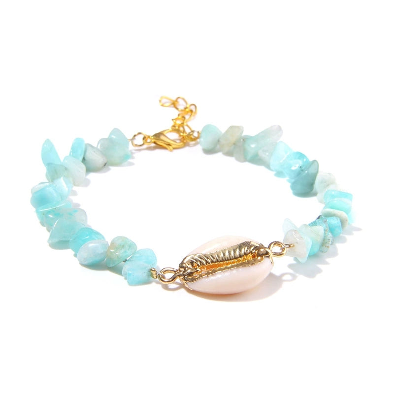 Bracelet Coquillage Amazonite