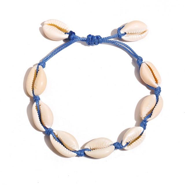 Bracelet Coquillage Bleu