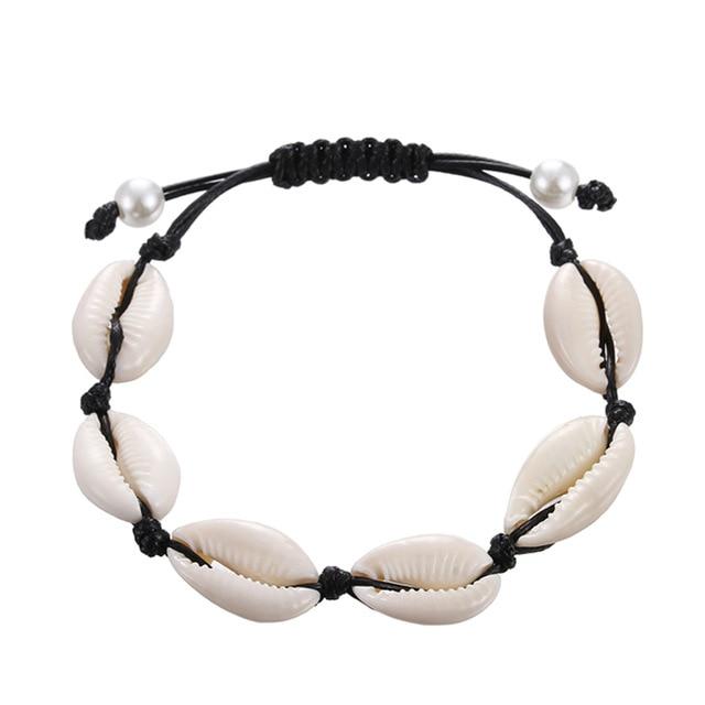 Bracelet Coquillage Cauri Naturel