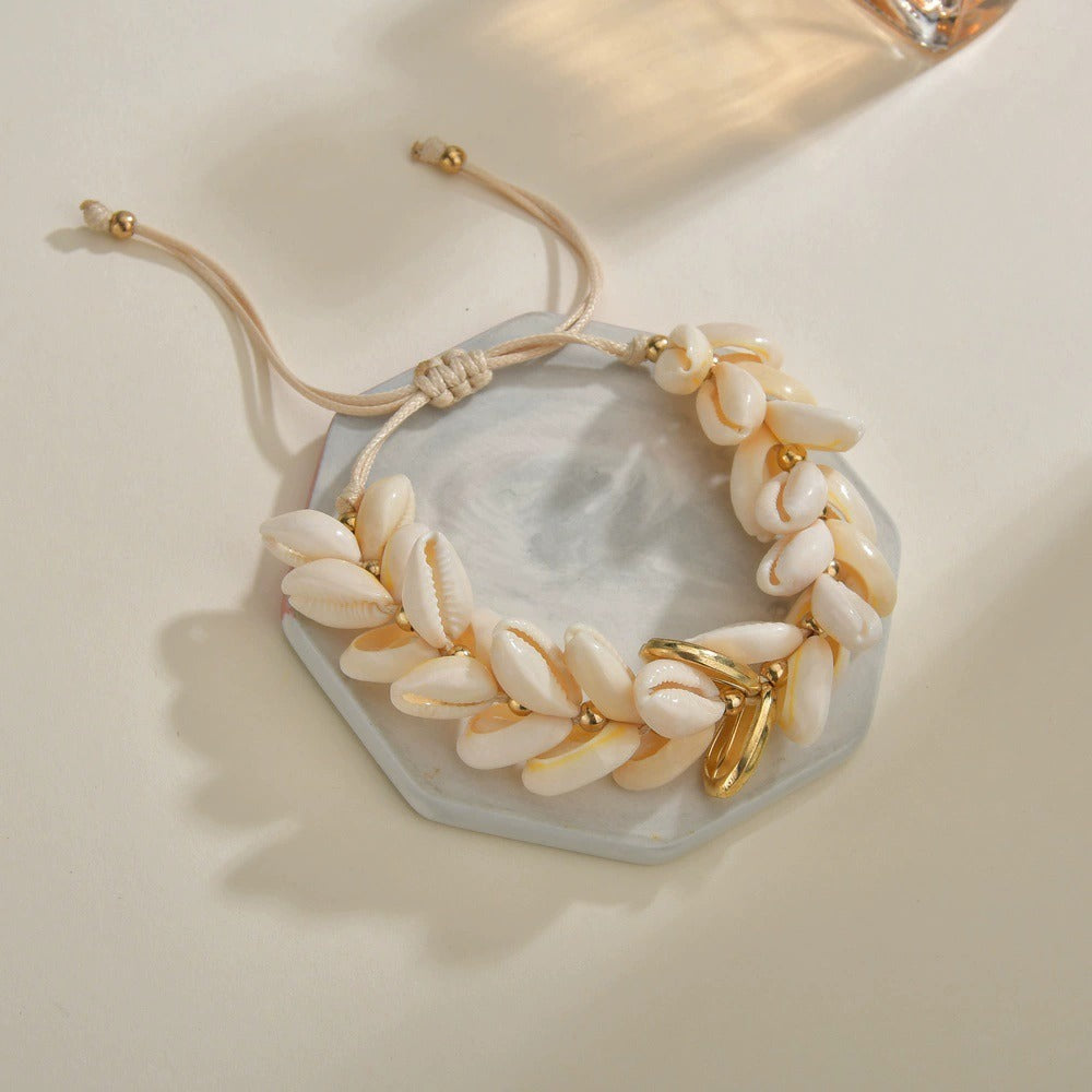 Bracelet Coquillage Sénégal Cauris