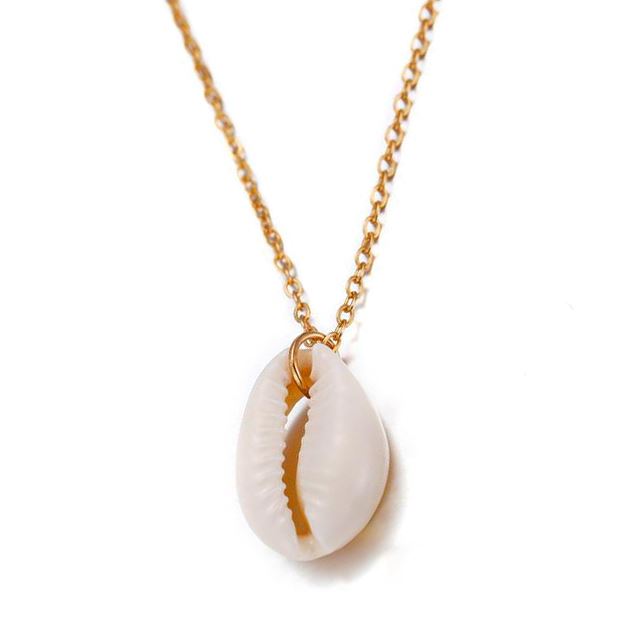 Collier Coquillage Or