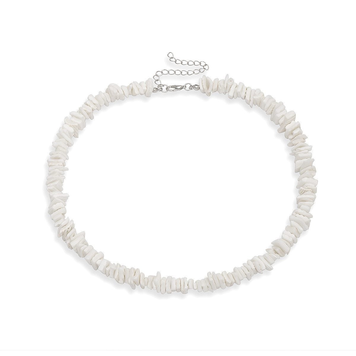 Collier Coquillage Tahitien Blanc