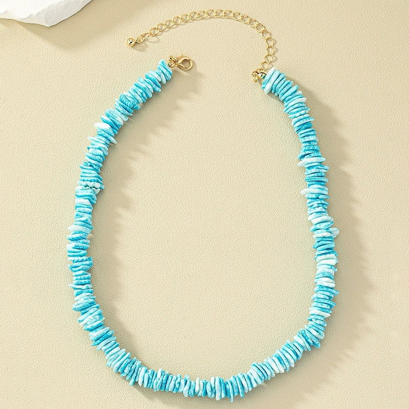 Collier Tahitien Coquillage Ras de Cou